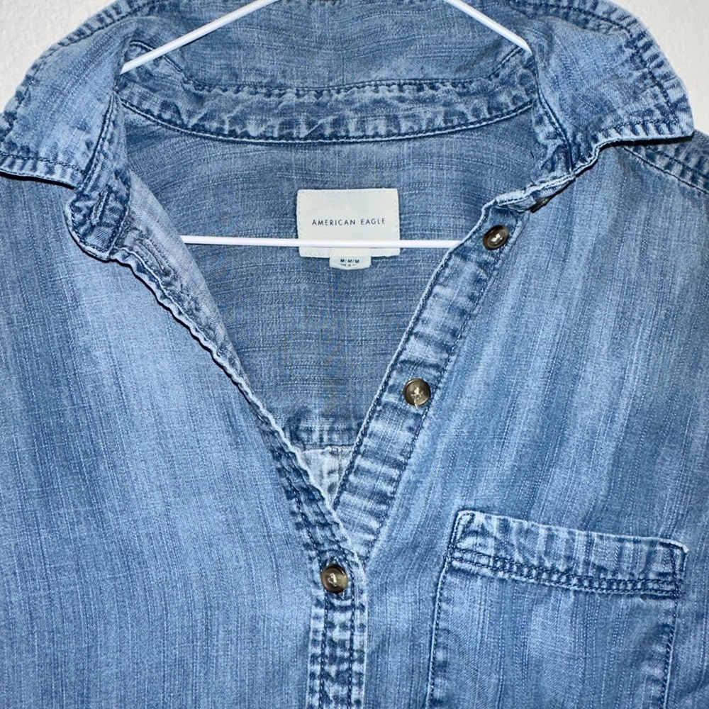 American Eagle Button Up - image 3